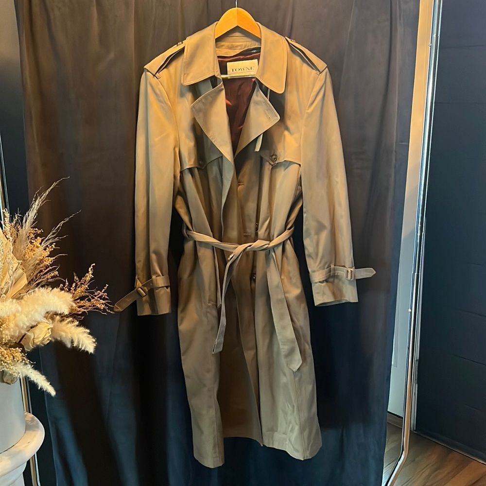 London Fog Trench Coat with Belt